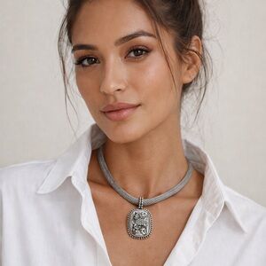 Boho Pendant Necklace